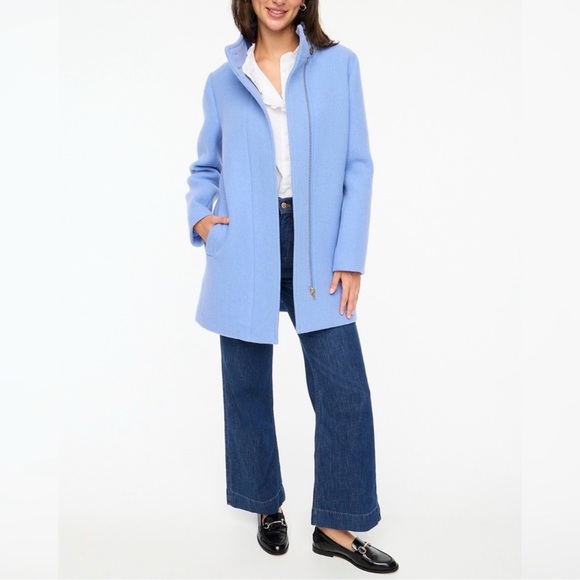 J. Crew City Coat in light blue
Size 12, brand new with tags - Picture 4 of 4